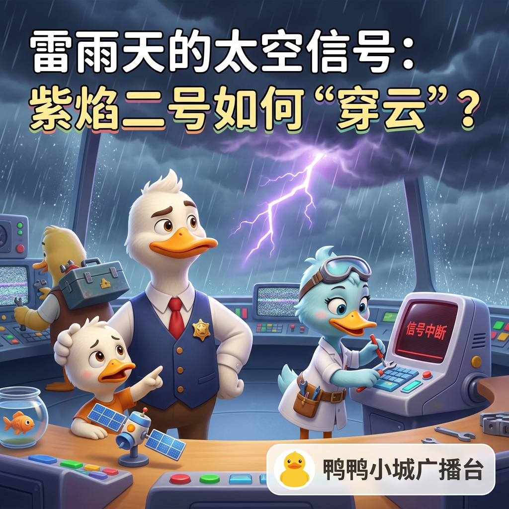 雷雨天的太空信号:紫焰二号如何“穿云”?
