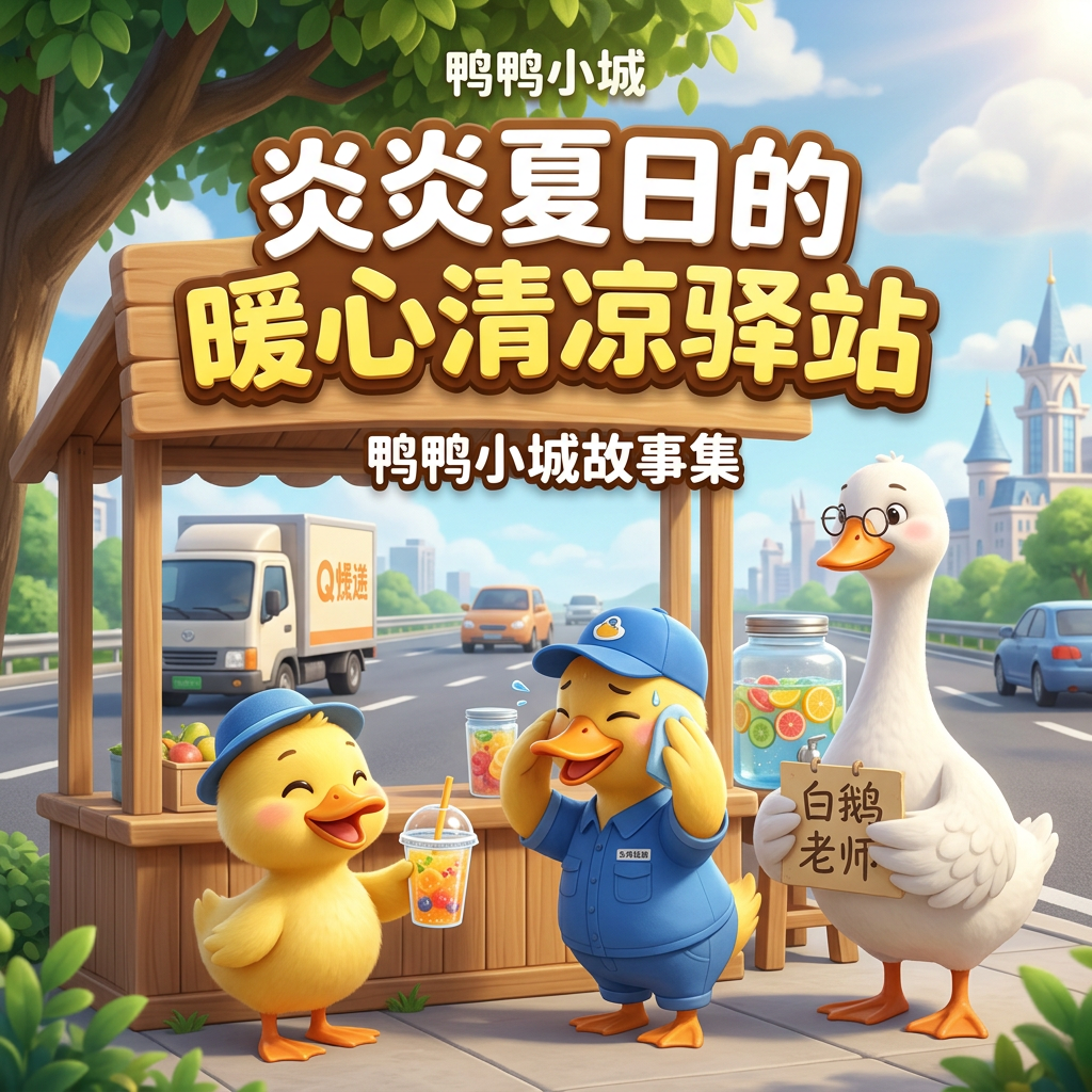 炎炎夏日的暖心清凉驿站