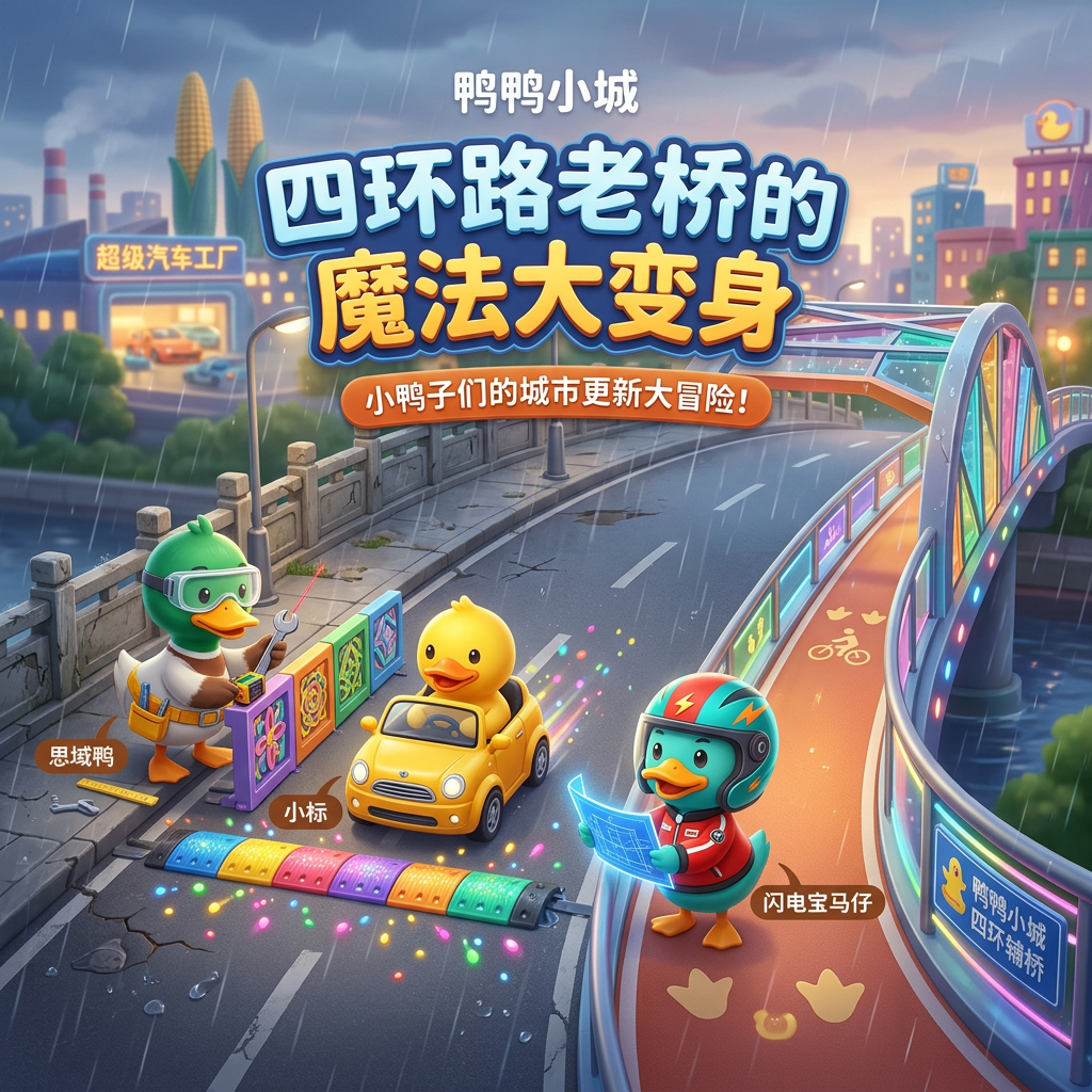 四环路老桥的魔法大变身