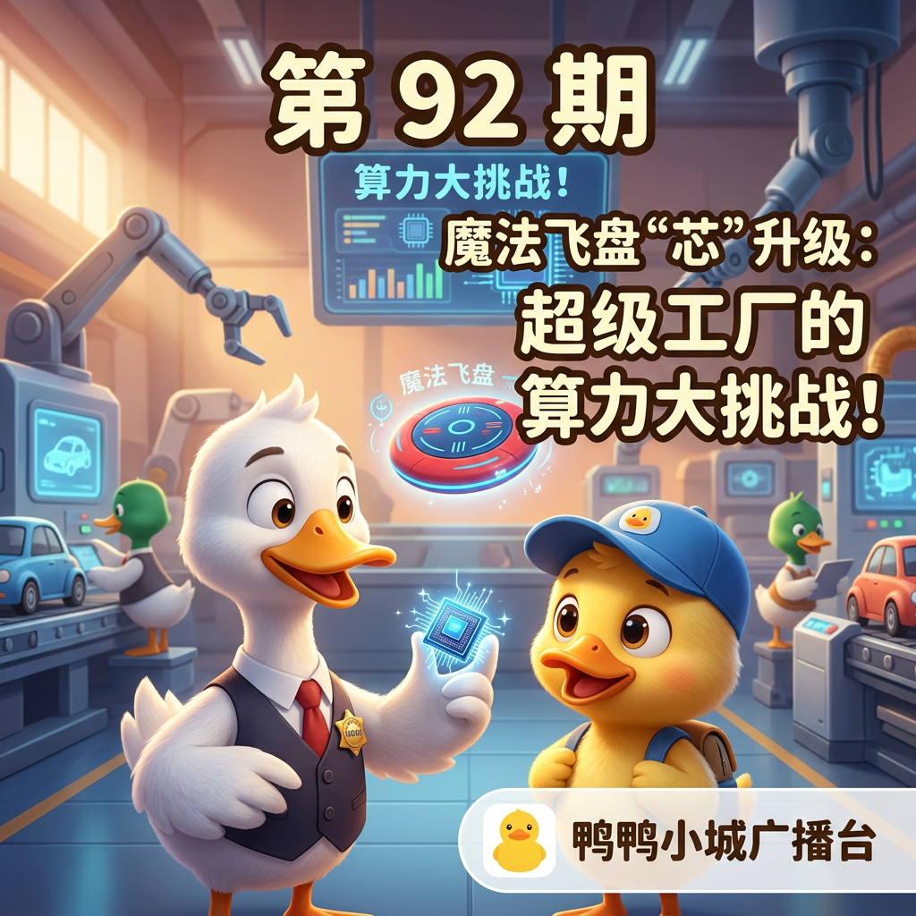 魔法飞盘“芯”升级:超级工厂的算力大挑战!