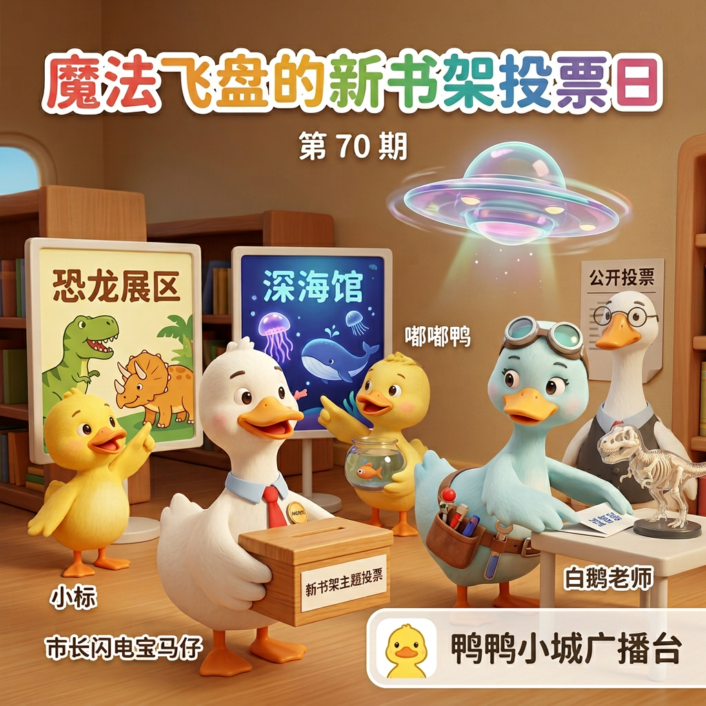 魔法飞盘的新书架投票日