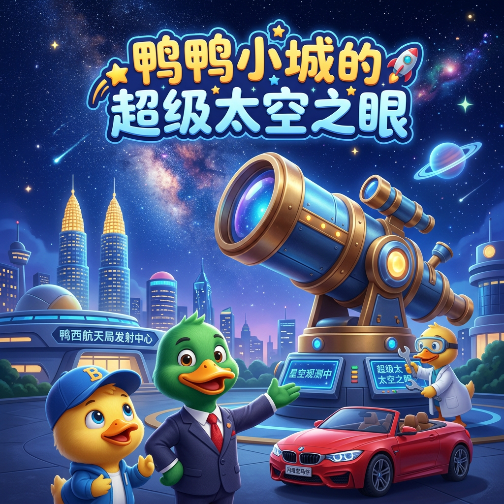 鸭鸭小城的超级太空之眼