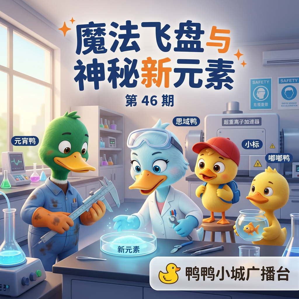 魔法飞盘与神秘新元素