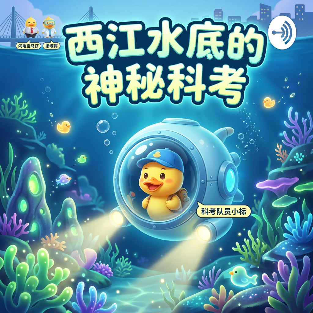 西江水底的神秘科考