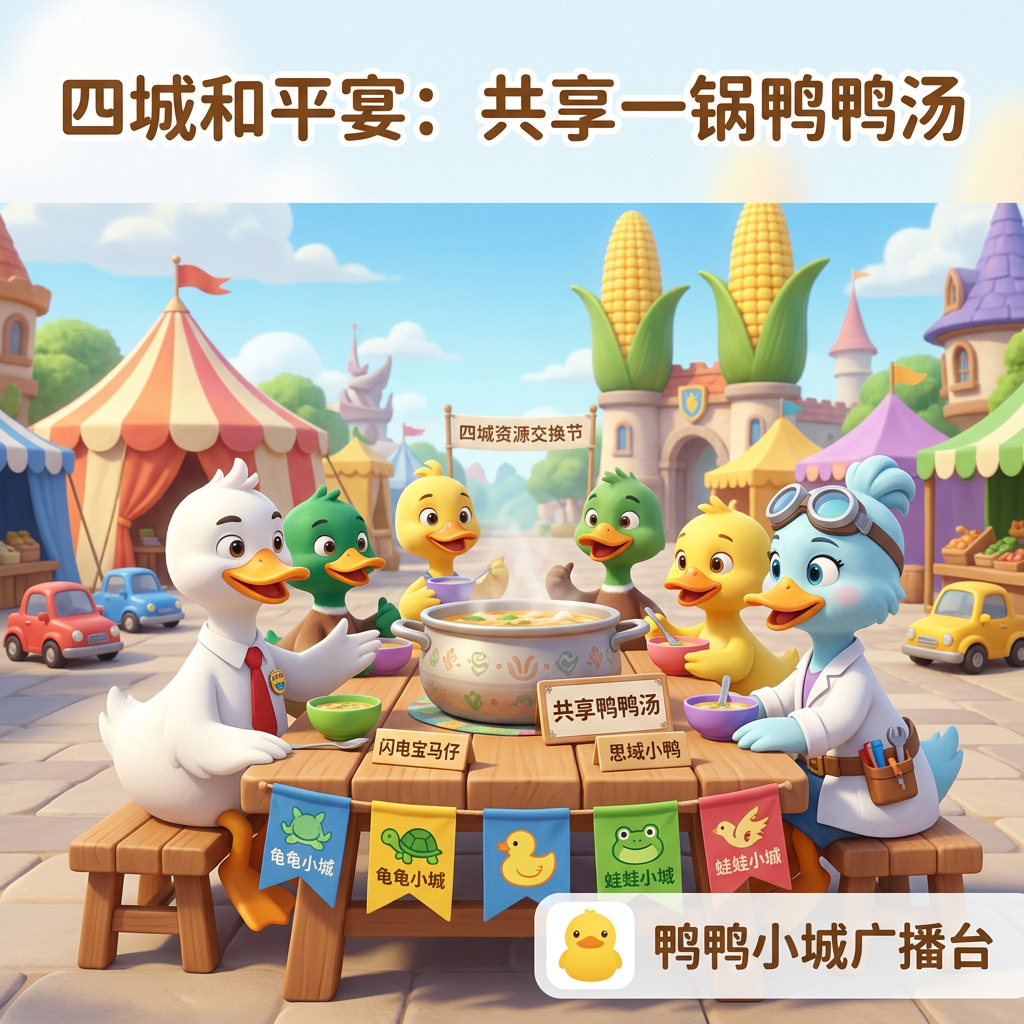 四城和平宴：共享一锅鸭鸭汤