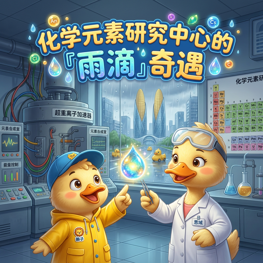化学元素研究中心的『雨滴』奇遇