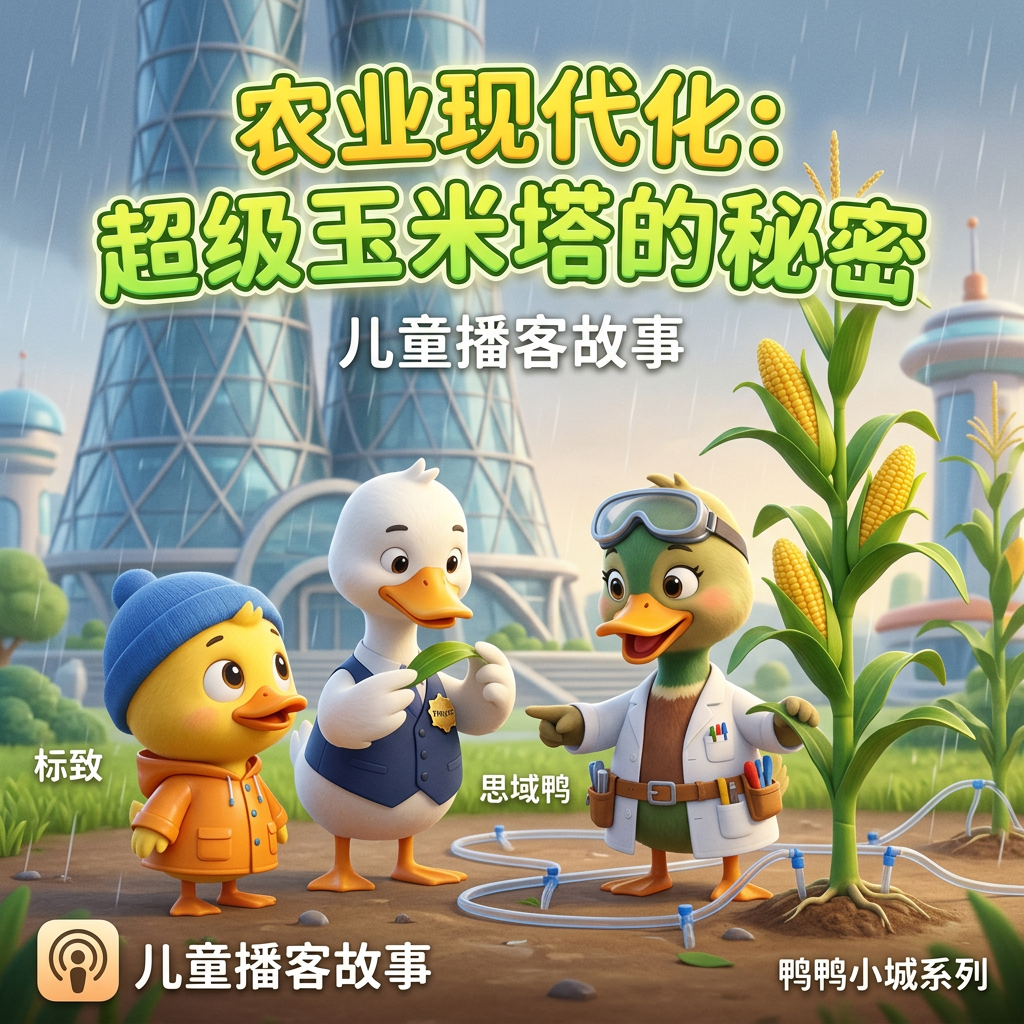 农业现代化:超级玉米塔的秘密
