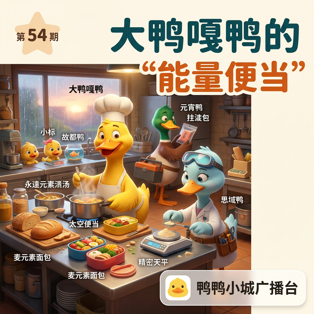 大鸭嘎鸭的“能量便当”