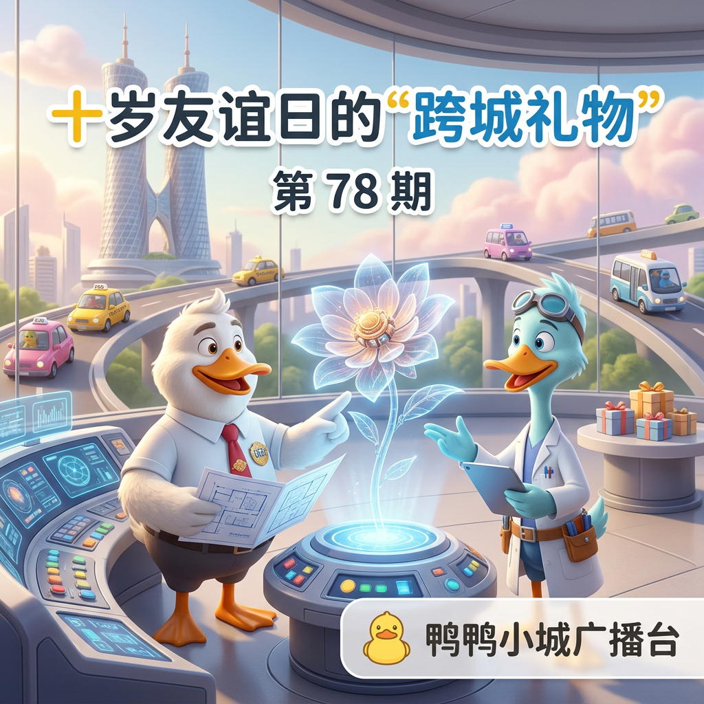 十岁友谊日的“跨城礼物”