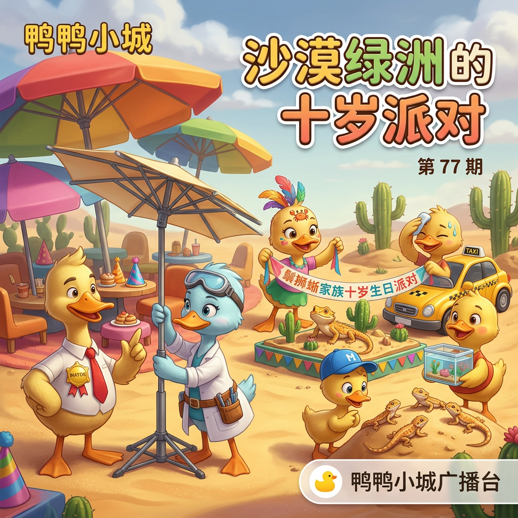 沙漠绿洲的十岁派对