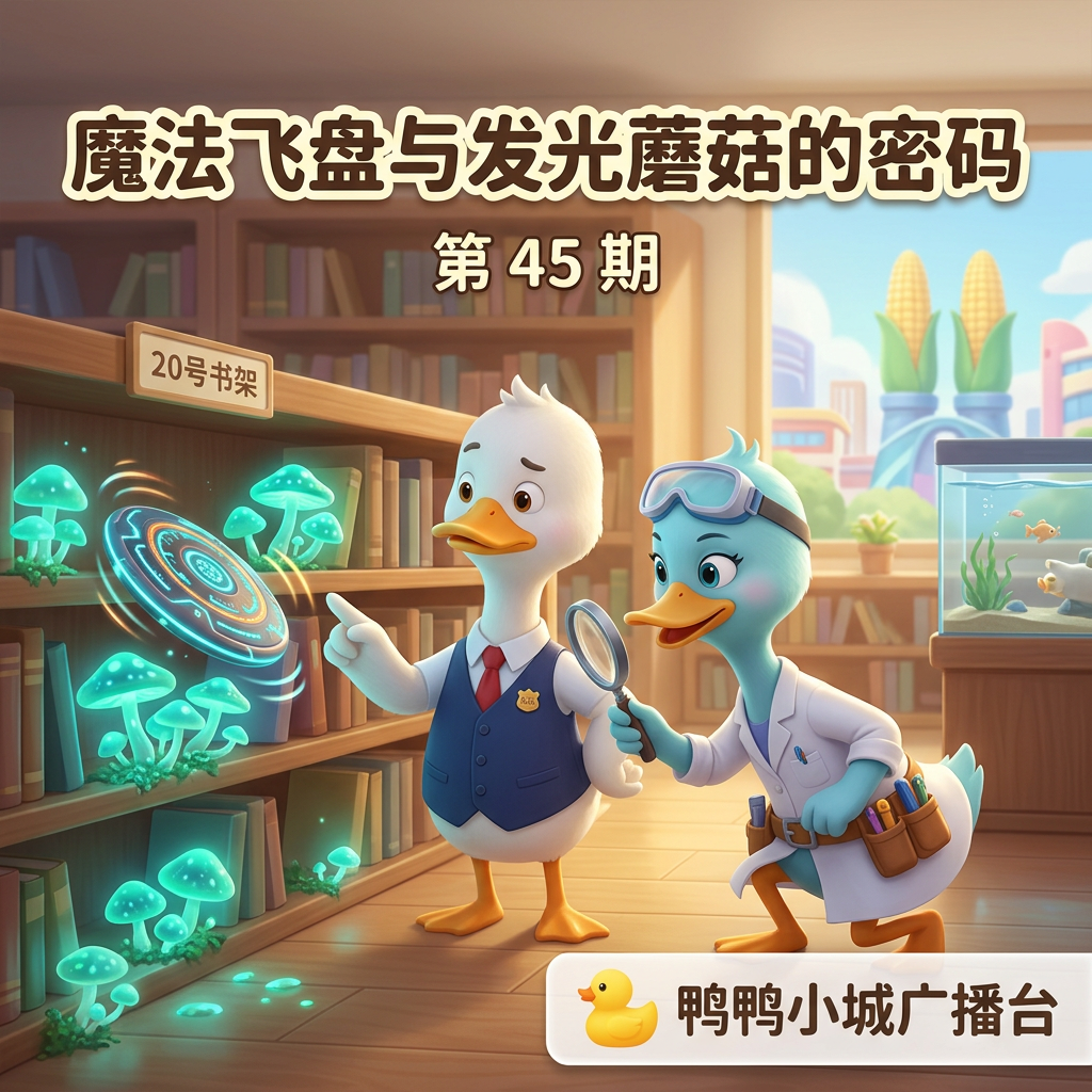 魔法飞盘与发光蘑菇的密码