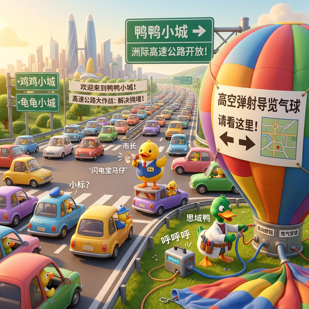洲际高速公路的迎客大作战