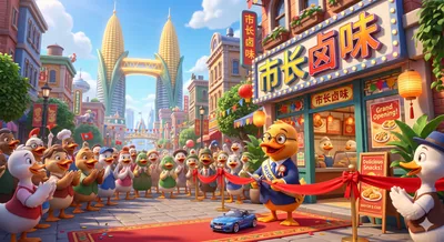鸭鸭小城-新增卤制品店-场景1-0