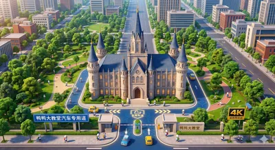 鸭鸭小城-鸭鸭大教堂-场景1-1