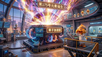 鸭鸭小城 - 成功发现175号超重天然元素槑C3-场景3-0