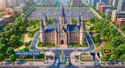 鸭鸭小城-鸭鸭大教堂-场景1-2